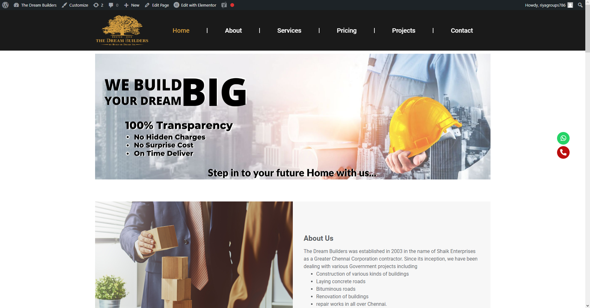 The Dream Builders RI-YA GROUPS